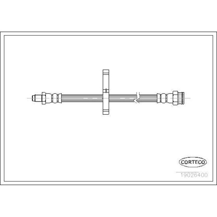 Corteco 19026400 Bremsschlauch