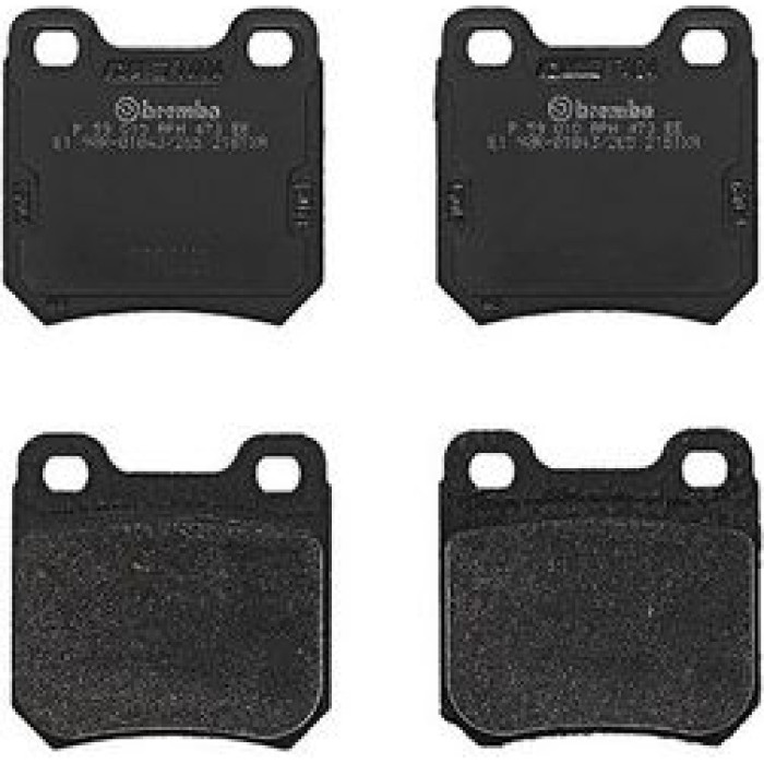 Brembo P 59 010 Bremsbelagsatz, Scheibenbremse PRIME LINE