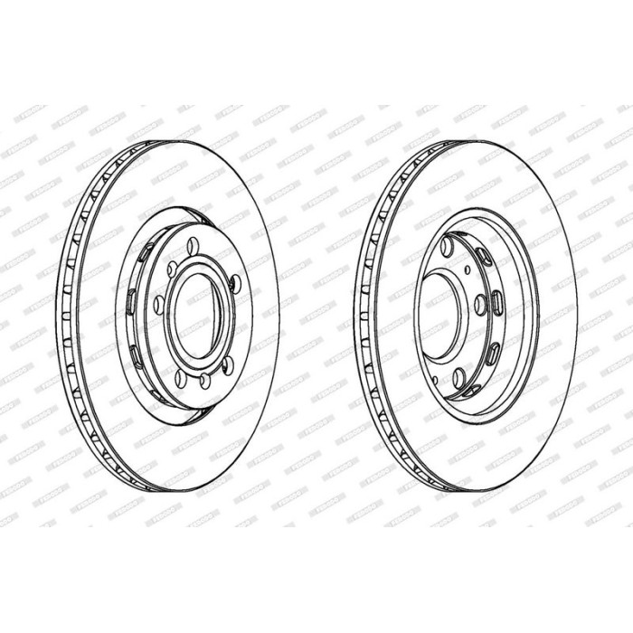 Ferodo DDF1526C Bremsscheibe PREMIER