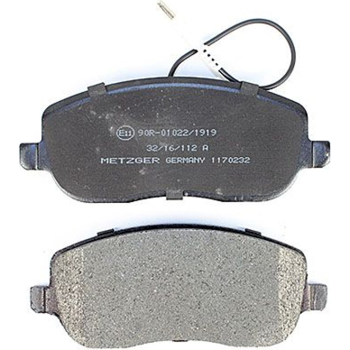 Metzger 1170232 Bremsbelagsatz, Scheibenbremse Metzger 1170232 Bremsbelagsatz, Scheibenbremse