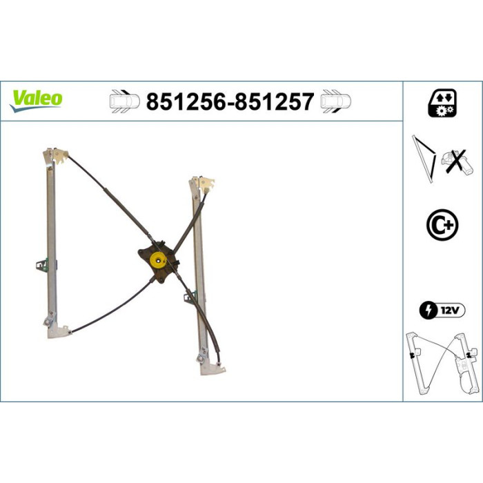 Valeo 851257 Fensterheber Valeo 851257 Fensterheber