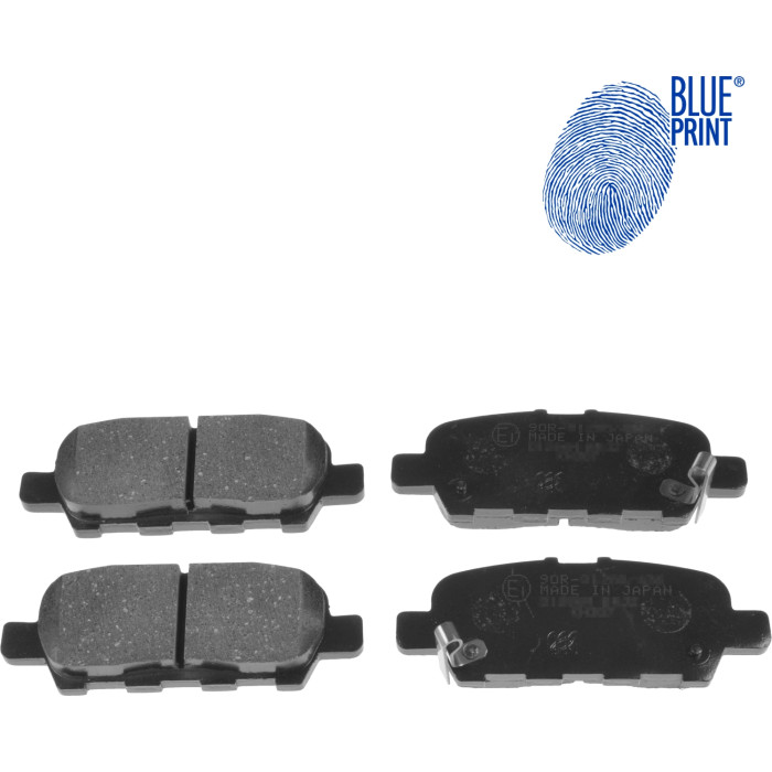 Blue Print ADN142152 Bremsbelagsatz, Scheibenbremse