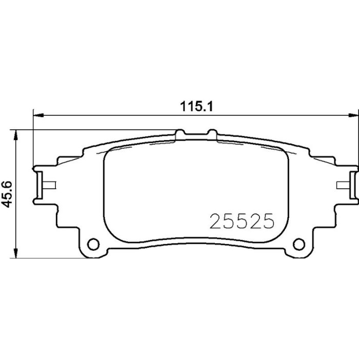 Brembo P 83 153 Bremsbelagsatz, Scheibenbremse PRIME LINE Brembo P 83 153 Bremsbelagsatz, Scheibenbremse PRIME LINE