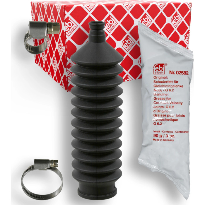 FEBI BILSTEIN 12665 Faltenbalgsatz, Lenkung FEBI BILSTEIN 12665 Faltenbalgsatz, Lenkung