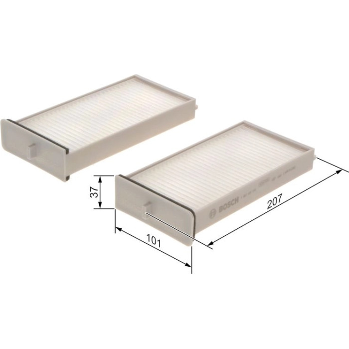 BOSCH 1 987 435 119 Filter, Innenraumluft