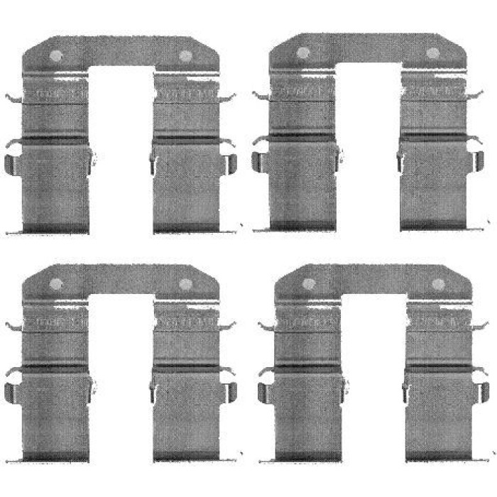 Hella 8DZ 355 203-351 Zubehörsatz, Scheibenbremsbelag Hella 8DZ 355 203-351 Zubehörsatz, Scheibenbremsbelag