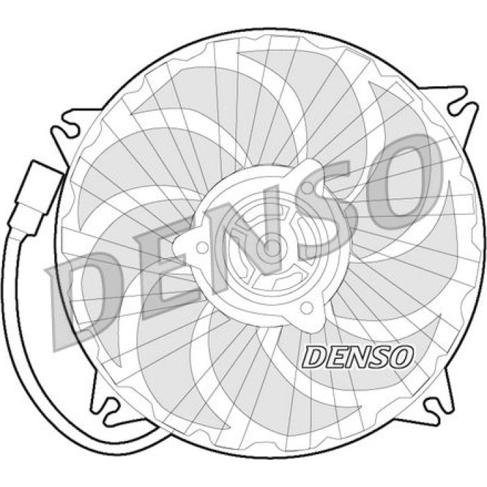 Denso DER21017 Lüfter, Motorkühlung