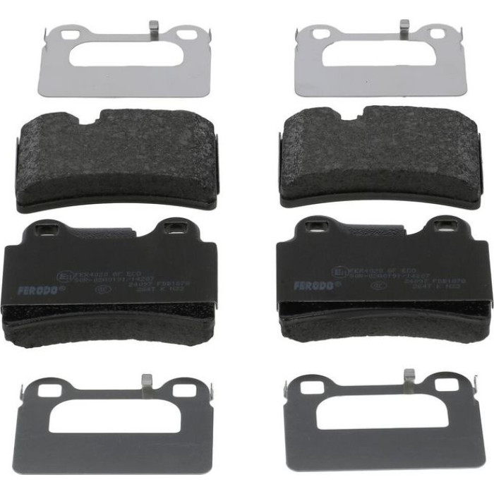 Ferodo FDB1878 Bremsbelagsatz, Scheibenbremse PREMIER ECO FRICTION Ferodo FDB1878 Bremsbelagsatz, Scheibenbremse PREMIER ECO FRICTION
