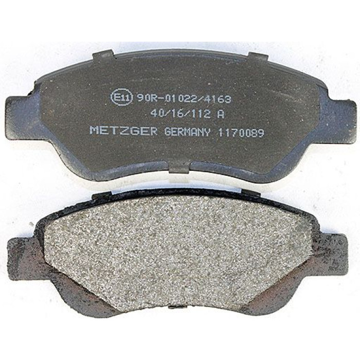 Metzger 1170089 Bremsbelagsatz, Scheibenbremse Metzger 1170089 Bremsbelagsatz, Scheibenbremse