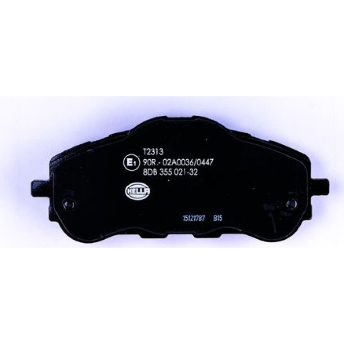 Hella 8DB 355 021-321 Bremsbelagsatz, Scheibenbremse Hella 8DB 355 021-321 Bremsbelagsatz, Scheibenbremse