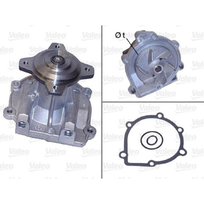 Wasserpumpe, Motorkühlung 506904 Wasserpumpe, Motorkühlung 506904