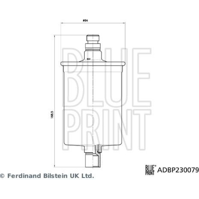 Blue Print ADBP230079 Kraftstofffilter Blue Print ADBP230079 Kraftstofffilter