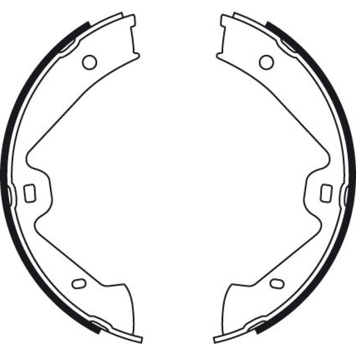 TRW GS8776 Bremsbackensatz, Feststellbremse TRW GS8776 Bremsbackensatz, Feststellbremse