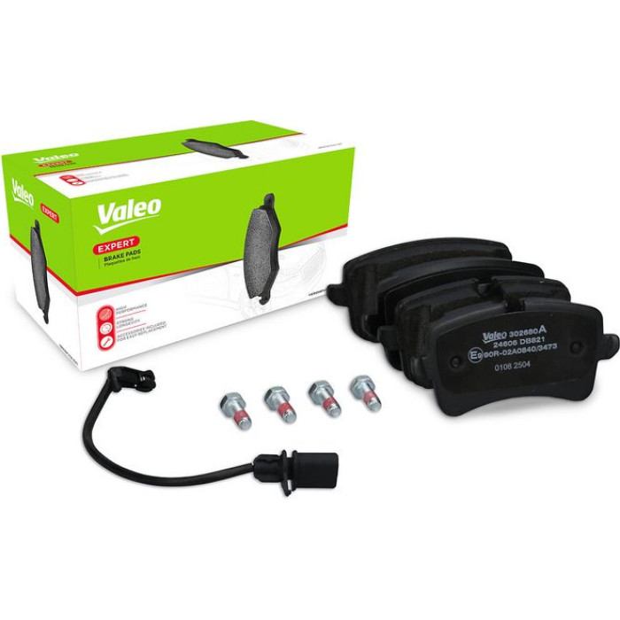 Valeo 302680A Bremsbelagsatz, Scheibenbremse EXPERT