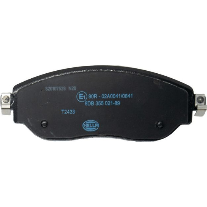 Hella 8DB 355 021-891 Bremsbelagsatz, Scheibenbremse