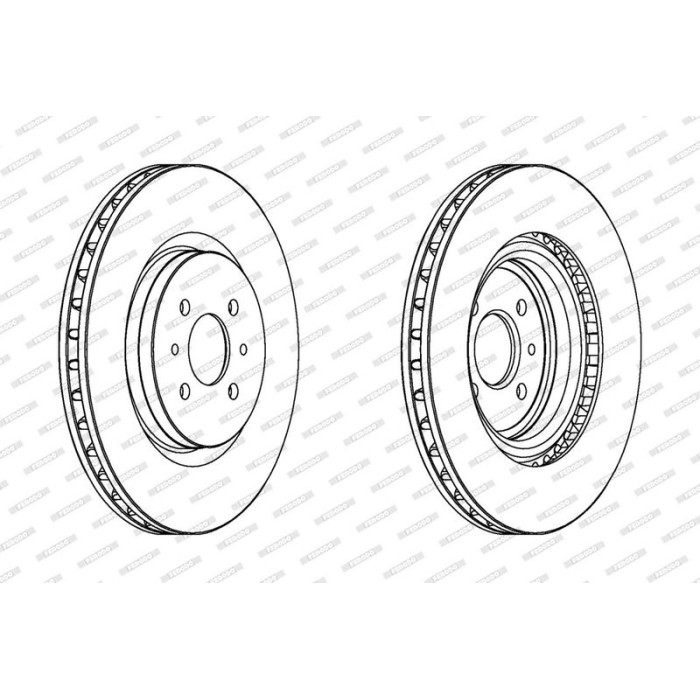 Bremsscheibe DDF1002