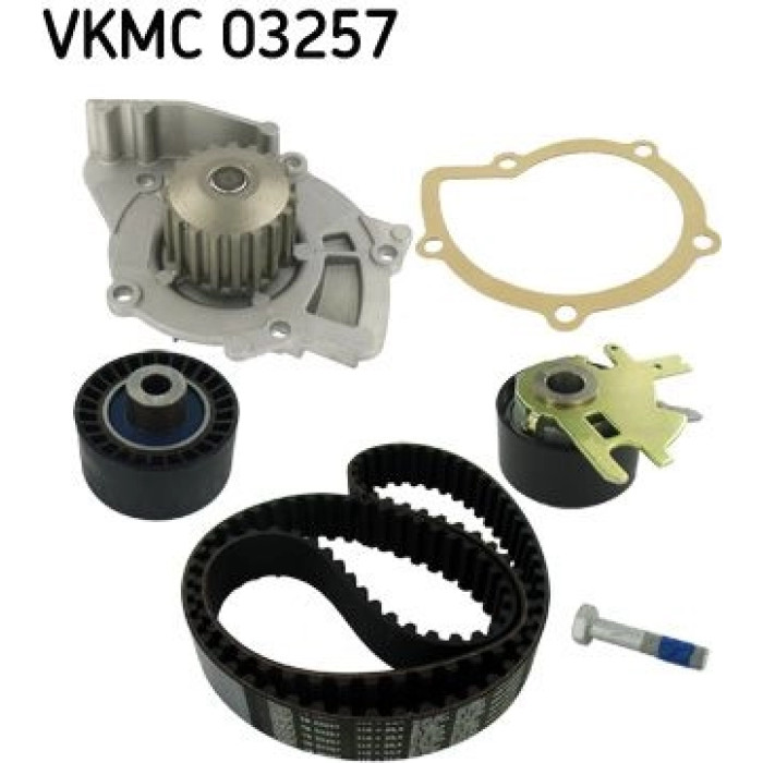 SKF VKMC 03257 Wasserpumpe + Zahnriemensatz