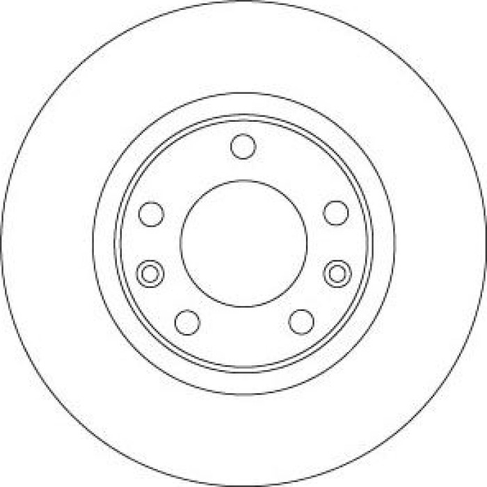 TRW DF6656 Bremsscheibe TRW DF6656 Bremsscheibe
