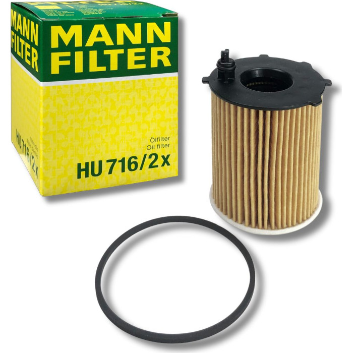 5x Mann-Filter HU 716/2 X Ölfilter MANN-FILTE