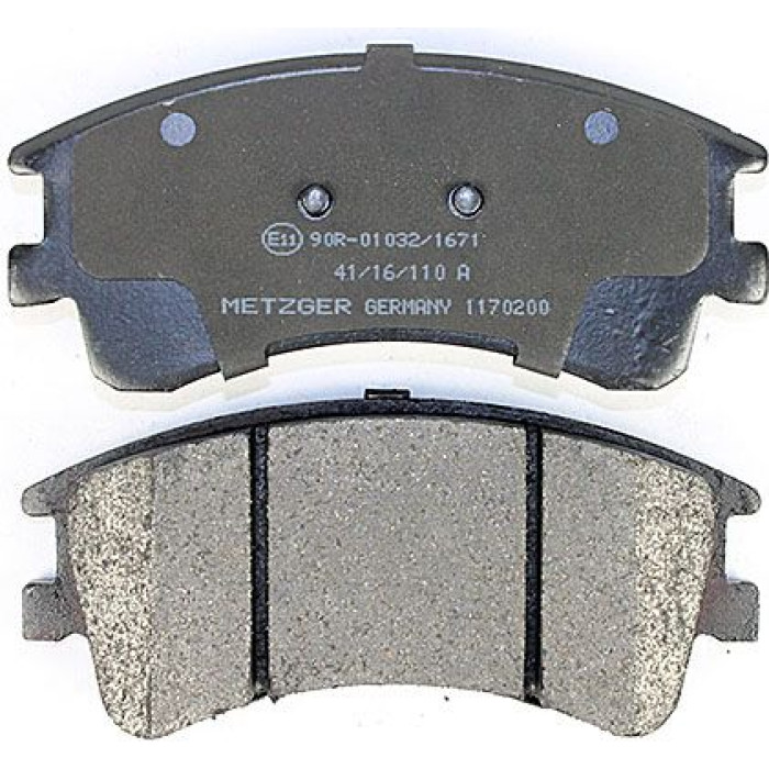 Metzger 1170200 Bremsbelagsatz, Scheibenbremse Metzger 1170200 Bremsbelagsatz, Scheibenbremse