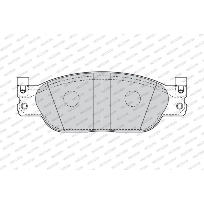 Ferodo FDB4389 Bremsbelagsatz, Scheibenbremse PREMIER ECO FRICTION Ferodo FDB4389 Bremsbelagsatz, Scheibenbremse PREMIER ECO FRICTION