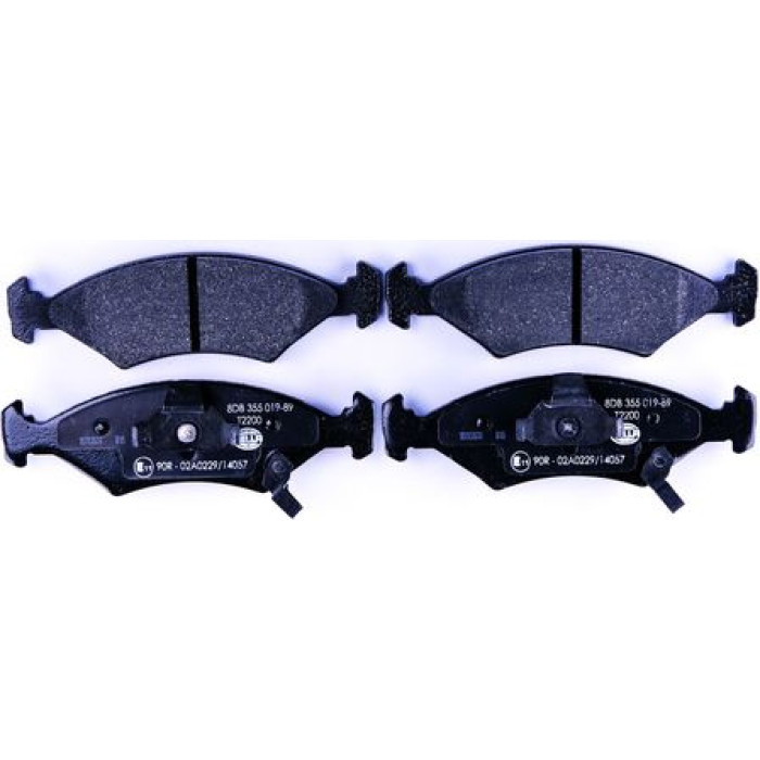Hella Pagid 8DB 355 019-891 Bremsbelagsatz, Scheibenbremse Hella Pagid 8DB 355 019-891 Bremsbelagsatz, Scheibenbremse