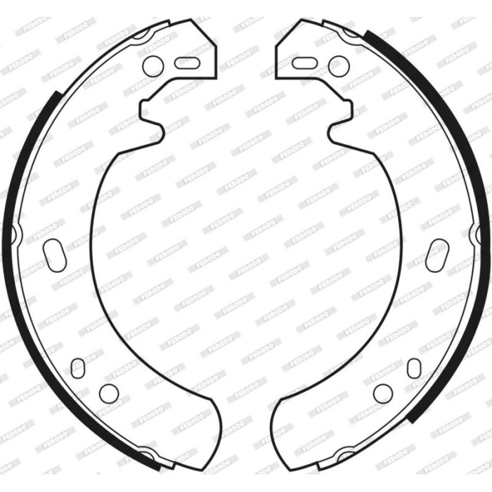 Ferodo FSB473 Bremsbackensatz, Feststellbremse PREMIER Ferodo FSB473 Bremsbackensatz, Feststellbremse PREMIER