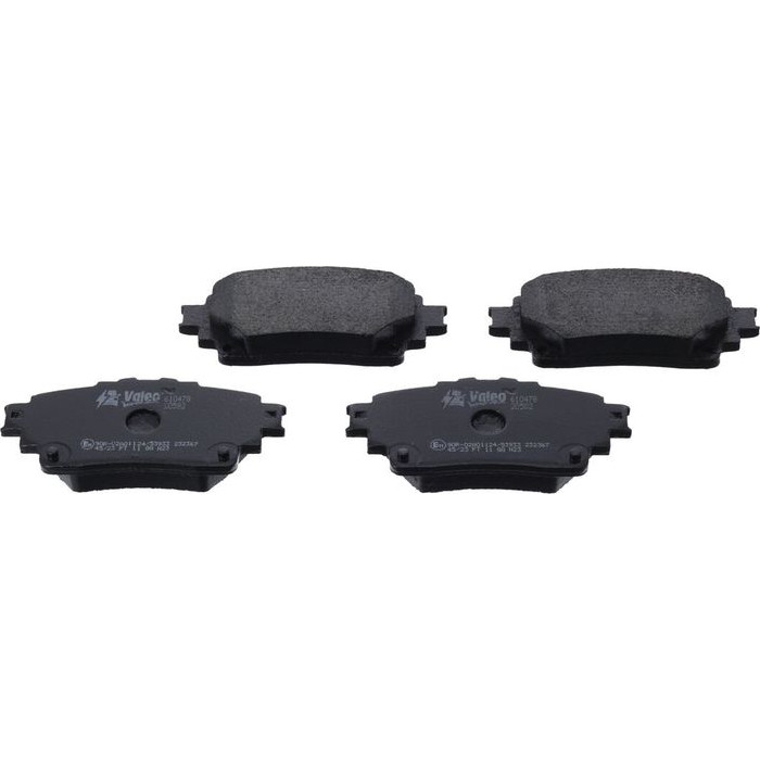 Valeo 610478 Bremsbelagsatz, Scheibenbremse E-PERFORMANCE