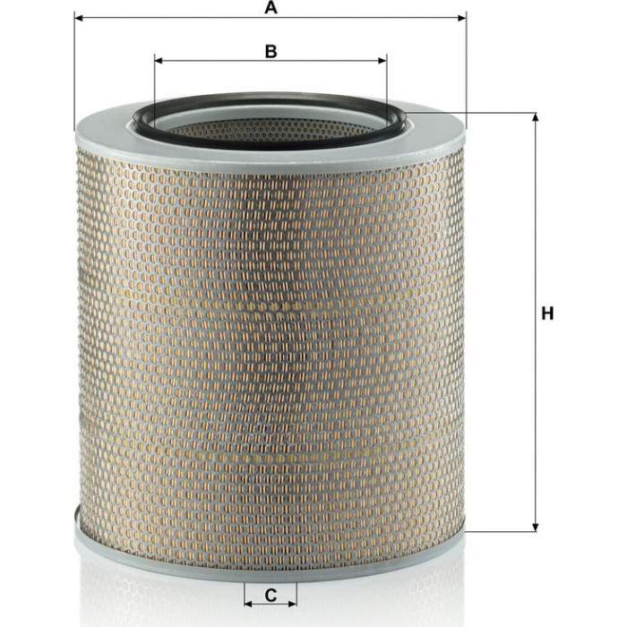 MANN-FILTER C 35 1592 Sekundärluftfilter