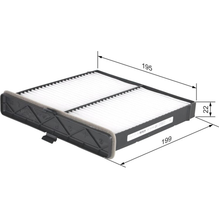 BOSCH 1 987 435 085 Filter, Innenraumluft