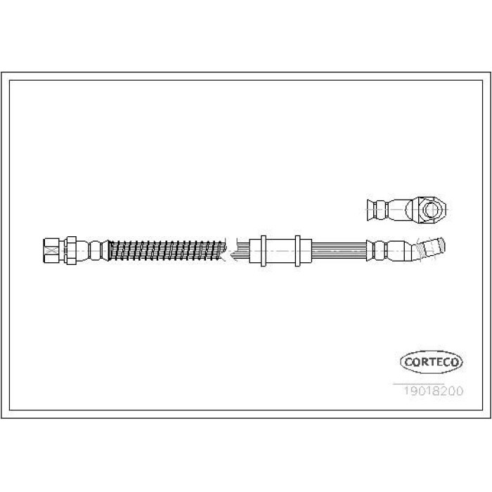 Corteco 19018200 Bremsschlauch