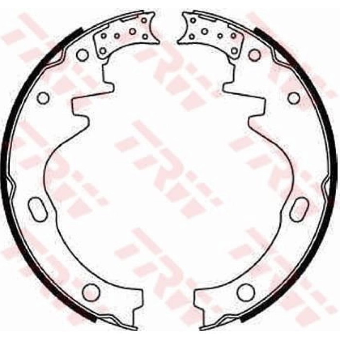 TRW GS8259 Bremsbackensatz TRW GS8259 Bremsbackensatz