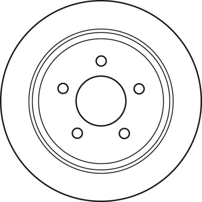 TRW DF4878 Bremsscheibe