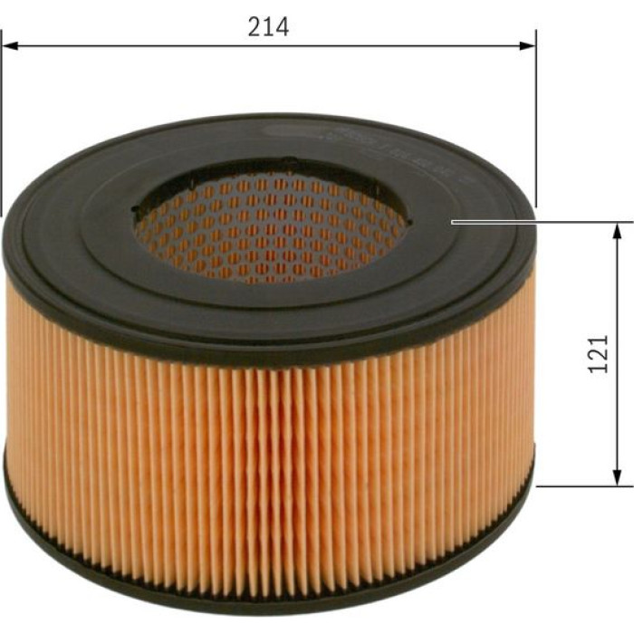 BOSCH F 026 400 040 Luftfilter