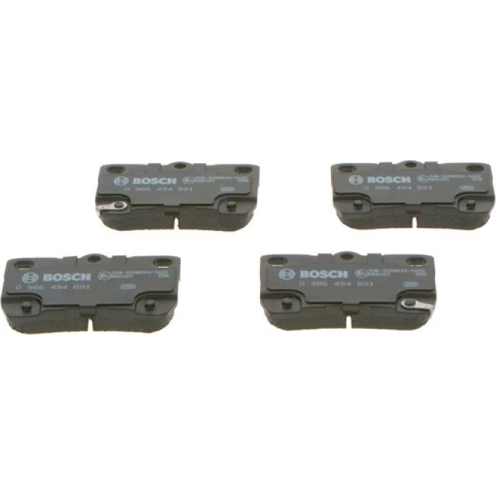 BOSCH 0 986 494 891 Bremsbelagsatz, Scheibenbremse BOSCH 0 986 494 891 Bremsbelagsatz, Scheibenbremse