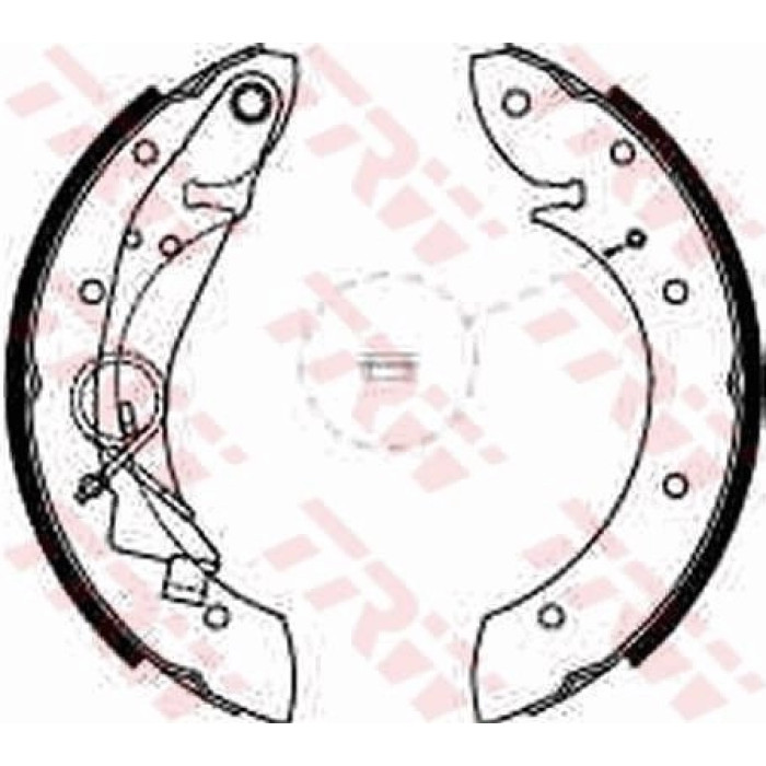 TRW GS8635 Bremsbackensatz TRW GS8635 Bremsbackensatz