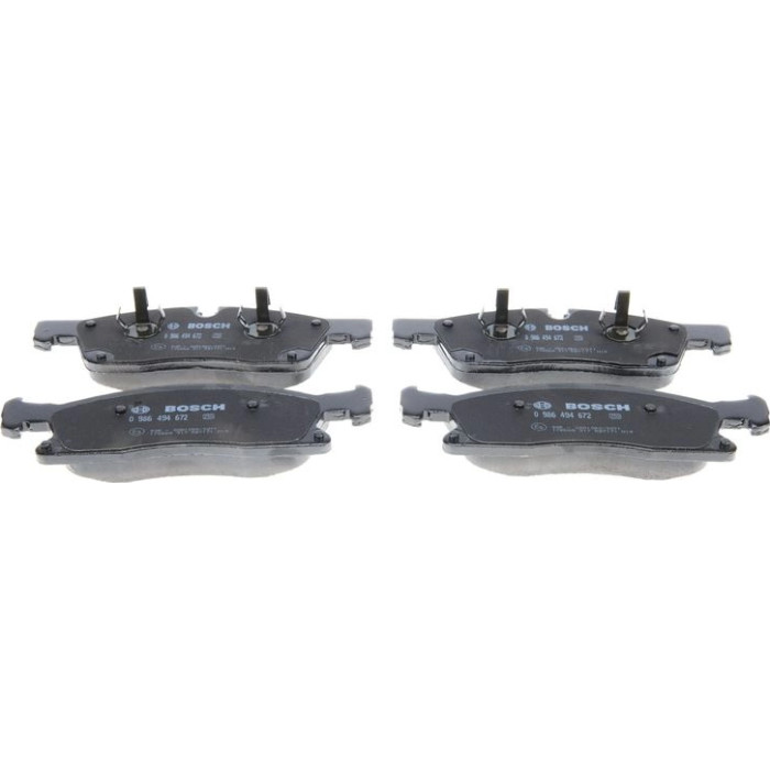 BOSCH 0 986 494 672 Bremsbelagsatz, Scheibenbremse BOSCH 0 986 494 672 Bremsbelagsatz, Scheibenbremse