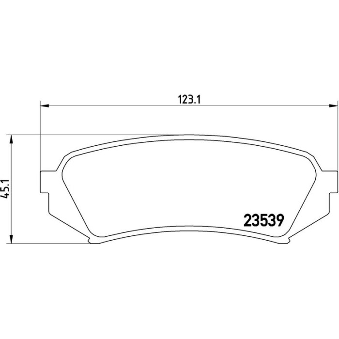 Brembo P 83 049 Bremsbelagsatz, Scheibenbremse PRIME LINE Brembo P 83 049 Bremsbelagsatz, Scheibenbremse PRIME LINE