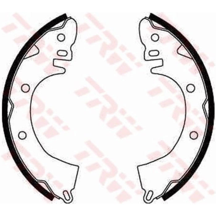 TRW GS8249 Bremsbackensatz