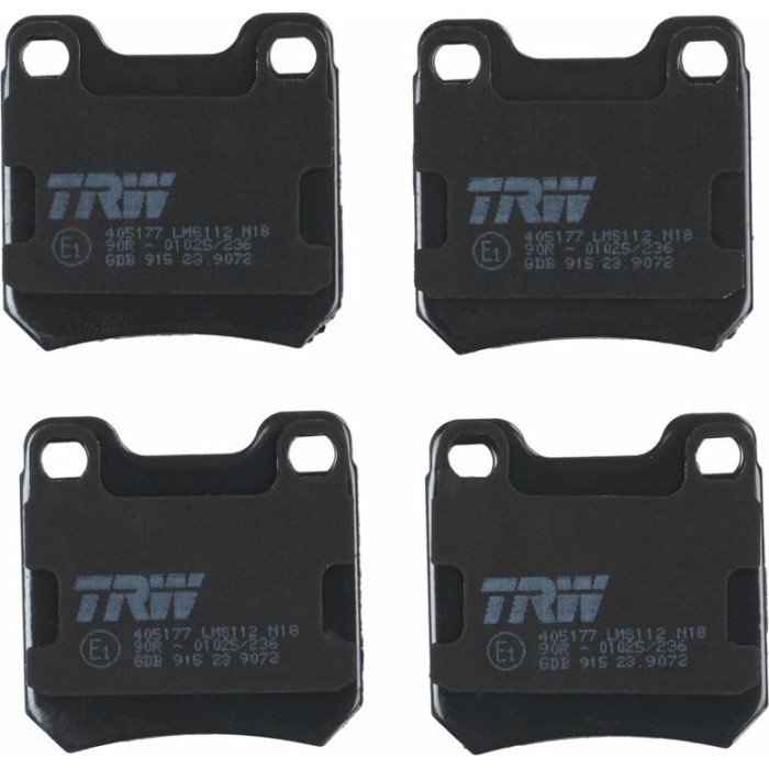 TRW GDB915 Bremsbelagsatz, Scheibenbremse COTEC TRW GDB915 Bremsbelagsatz, Scheibenbremse COTEC