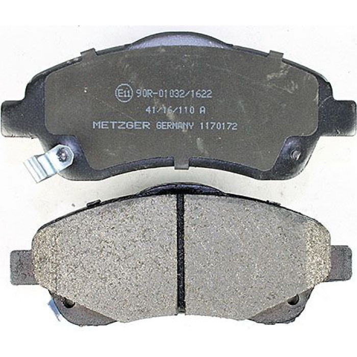 Metzger 1170172 Bremsbelagsatz, Scheibenbremse Metzger 1170172 Bremsbelagsatz, Scheibenbremse