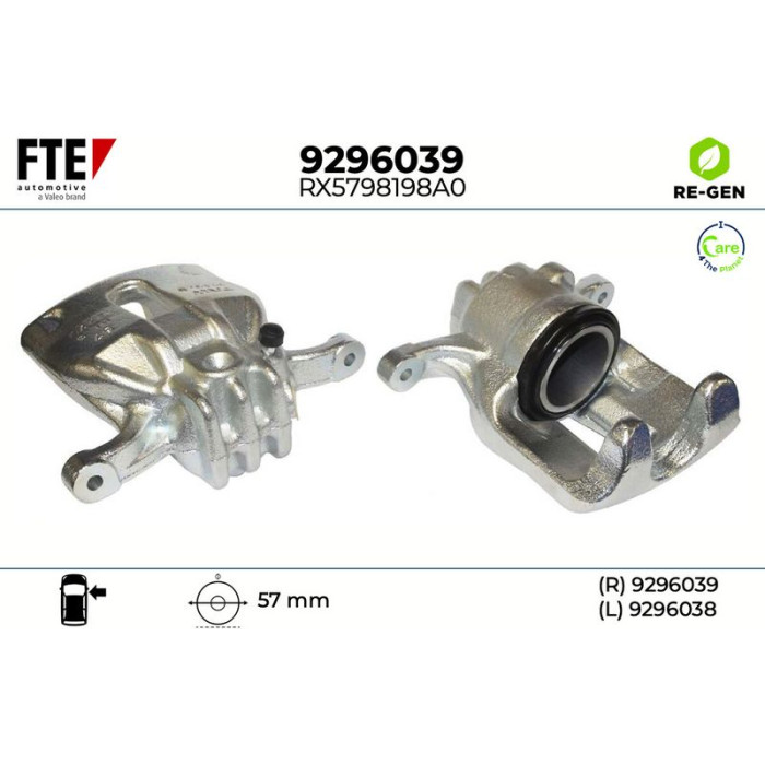 FTE 9296039 Bremssattel