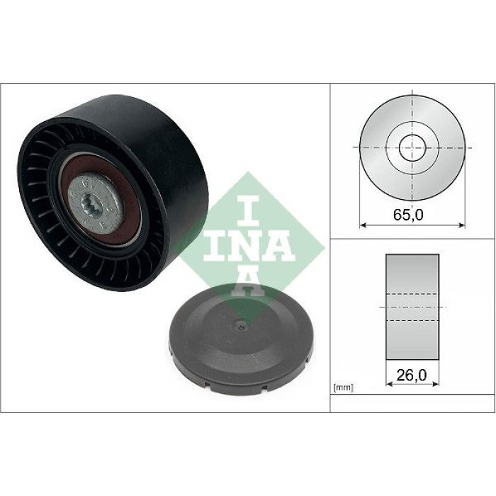 INA 532 1134 10 Umlenkrolle/Führungsrolle, Keilrippenriemen INA 532 1134 10 Umlenkrolle/Führungsrolle, Keilrippenriemen