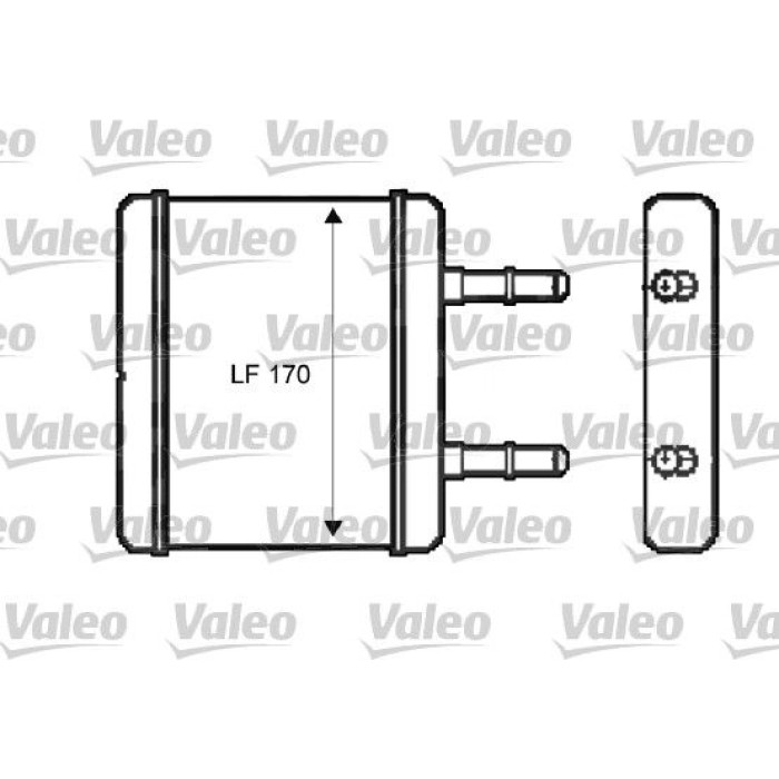 Valeo 812396 Wärmetauscher, Innenraumheizung Valeo 812396 Wärmetauscher, Innenraumheizung
