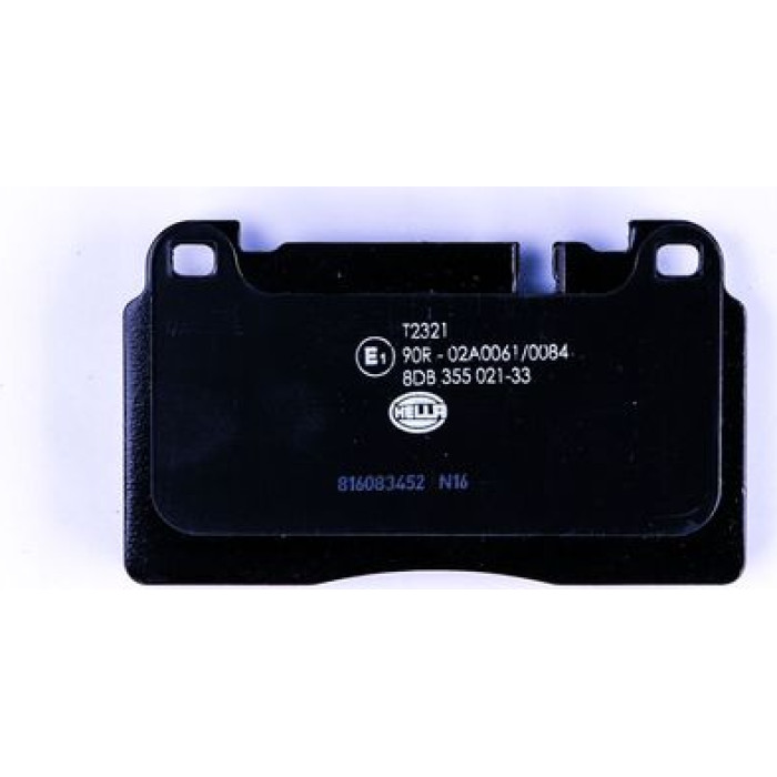Hella 8DB 355 021-331 Bremsbelagsatz, Scheibenbremse Hella 8DB 355 021-331 Bremsbelagsatz, Scheibenbremse
