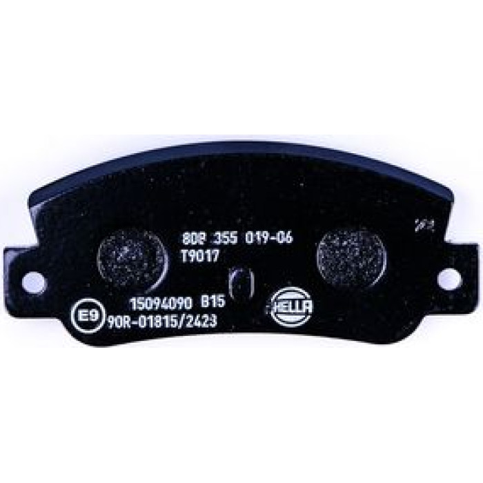 Hella 8DB 355 019-061 Bremsbelagsatz, Scheibenbremse Hella 8DB 355 019-061 Bremsbelagsatz, Scheibenbremse