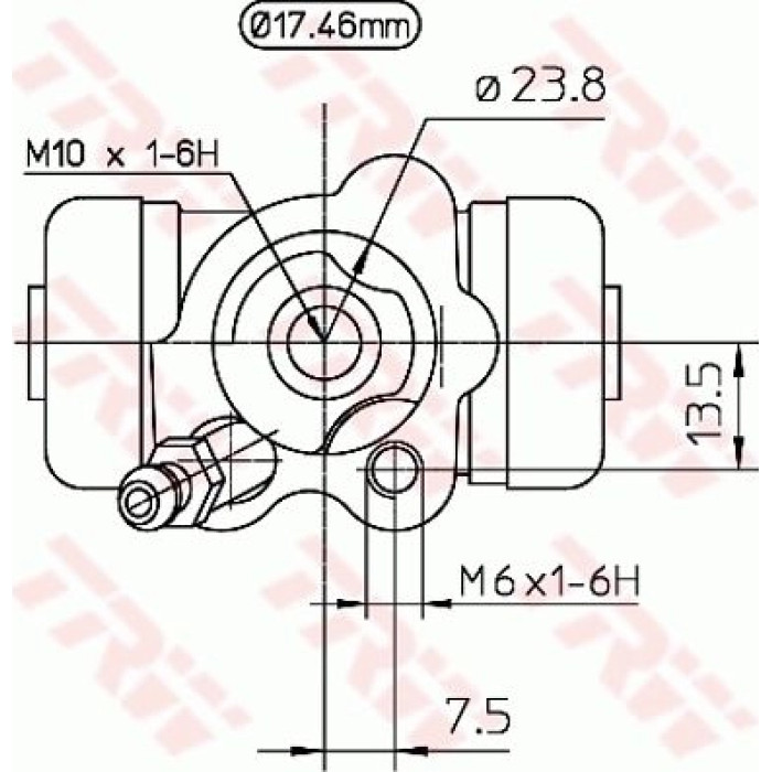 TRW BWC249 Radbremszylinder TRW BWC249 Radbremszylinder