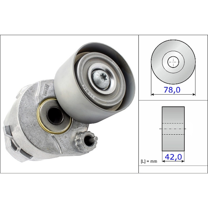 Spannrolle, Keilrippenriemen 531 0604 30