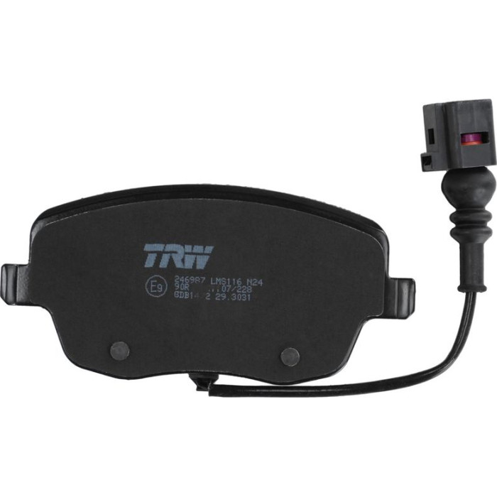 TRW GDB1472 Bremsbelagsatz, Scheibenbremse COTEC TRW GDB1472 Bremsbelagsatz, Scheibenbremse COTEC