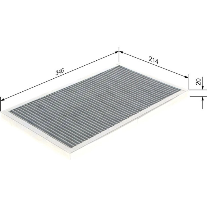 BOSCH 1 987 432 333 Innenraumfilter BOSCH 1 987 432 333 Innenraumfilter